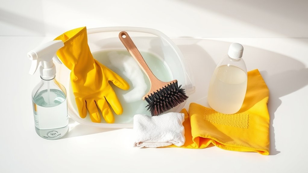 oven rack cleaning supplies list