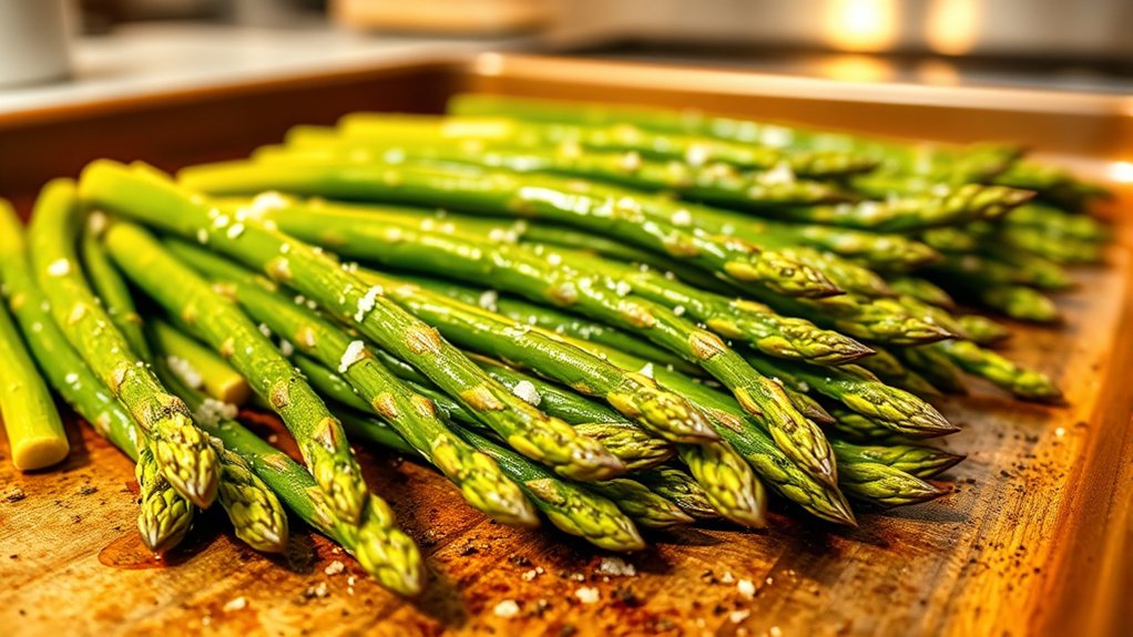 oven roast asparagus cooking time