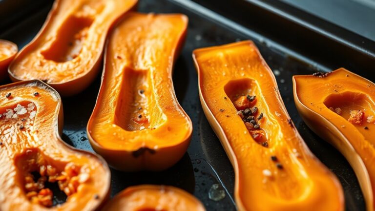 oven roasted butternut details