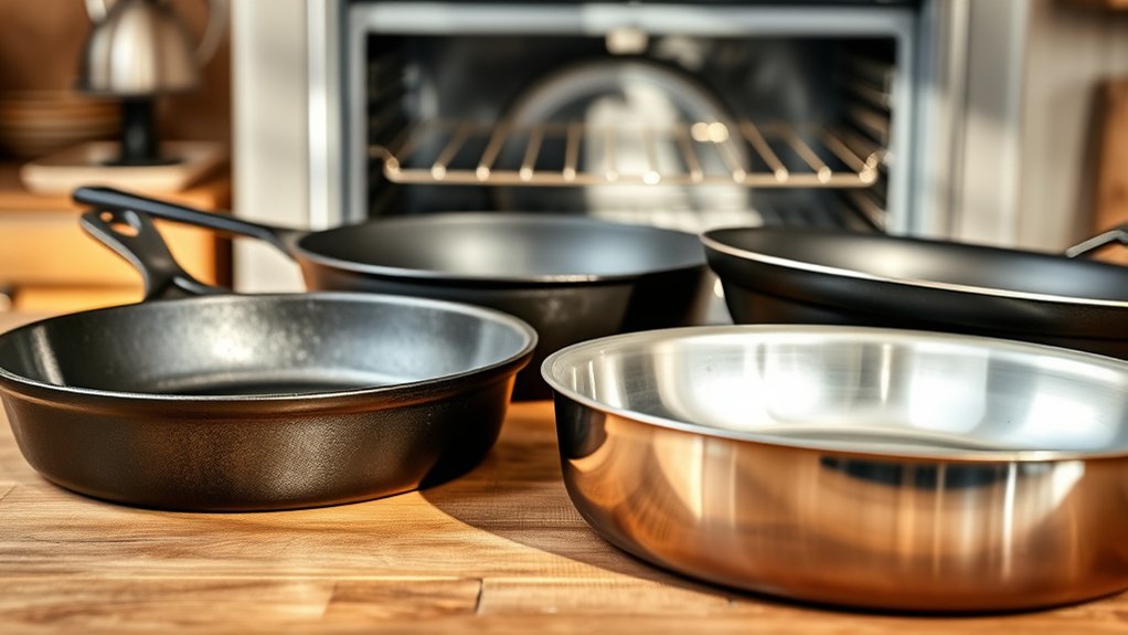 oven safe materials limits components
