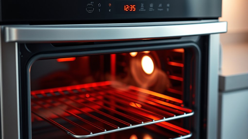oven self cleaning cycle indicators