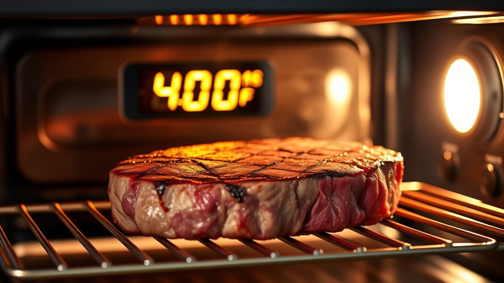oven temperature for steak