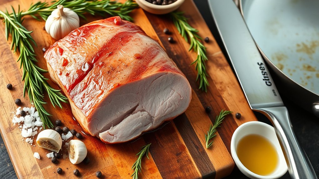 pork tenderloin basic tools sequence