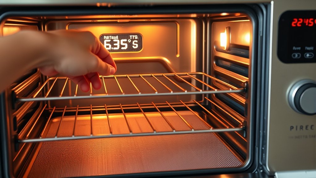 preheat 375 f middle rack placement