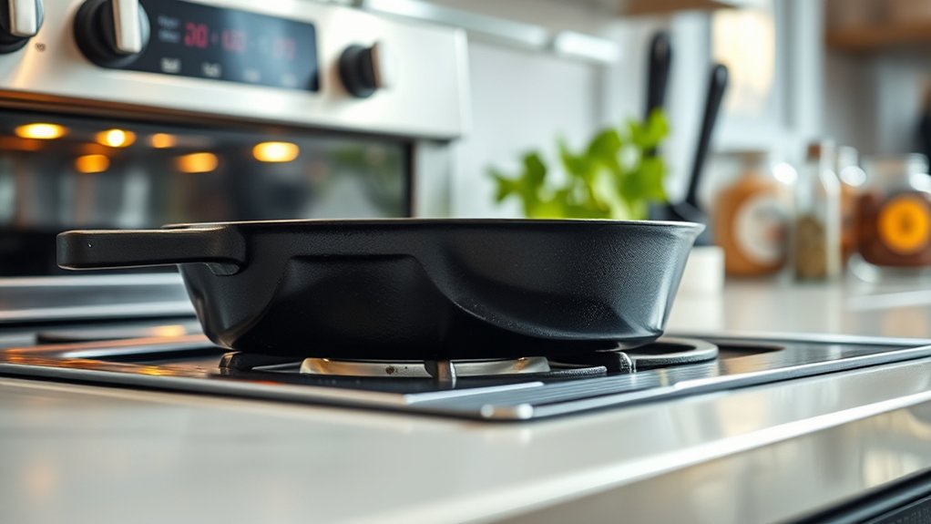 preheat oven and pan