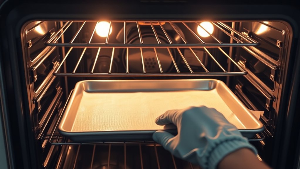 preheat oven prepare sheet