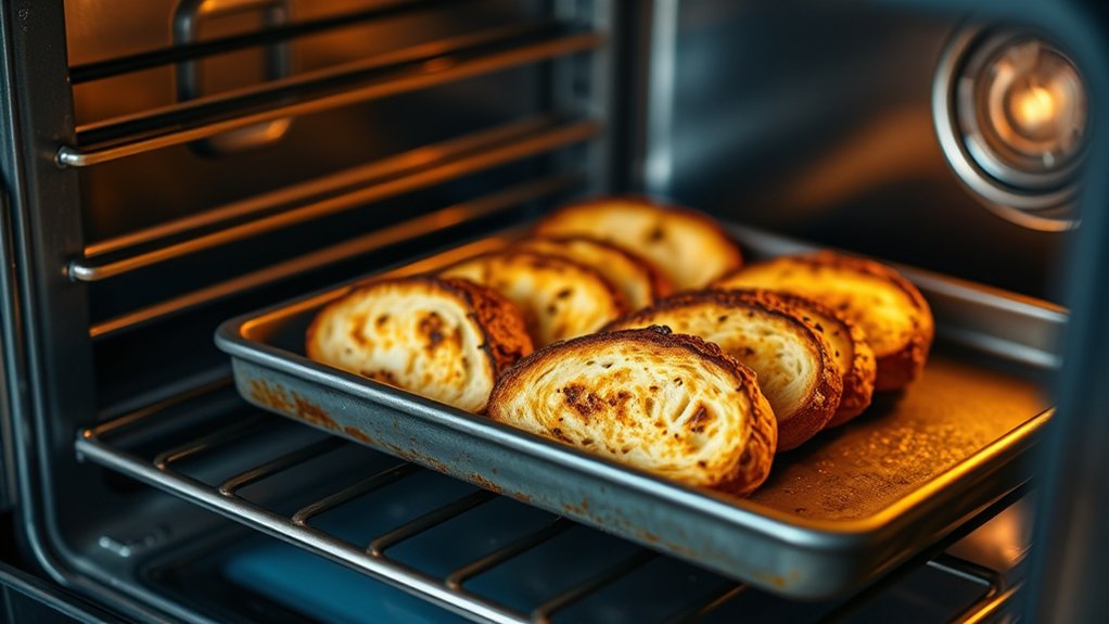 preheat single layer toast twice