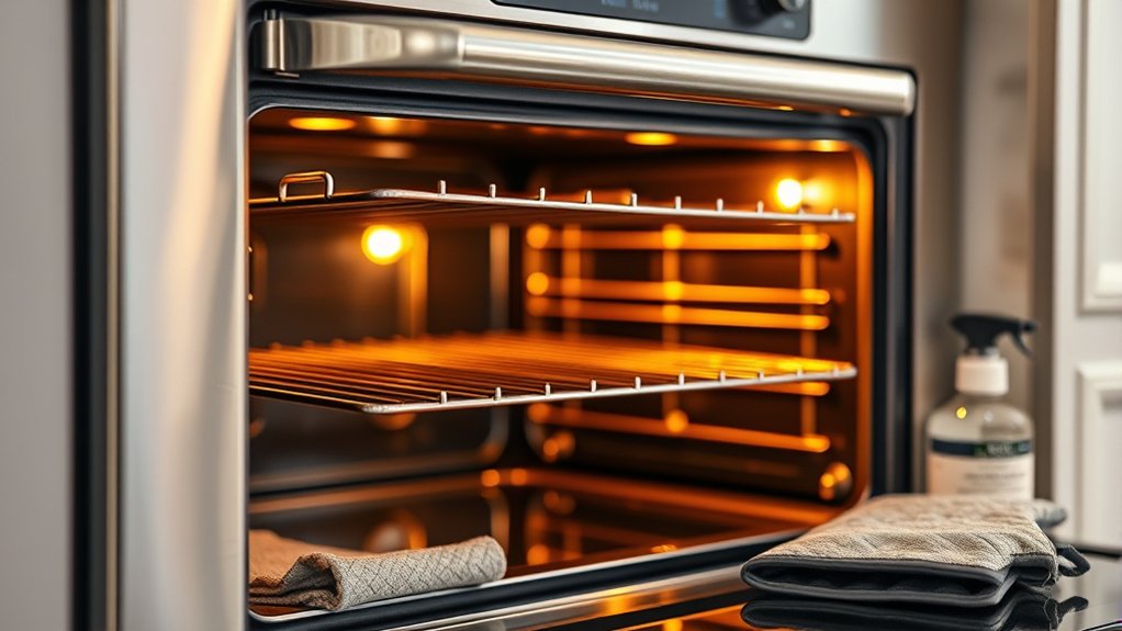 regular oven maintenance and care