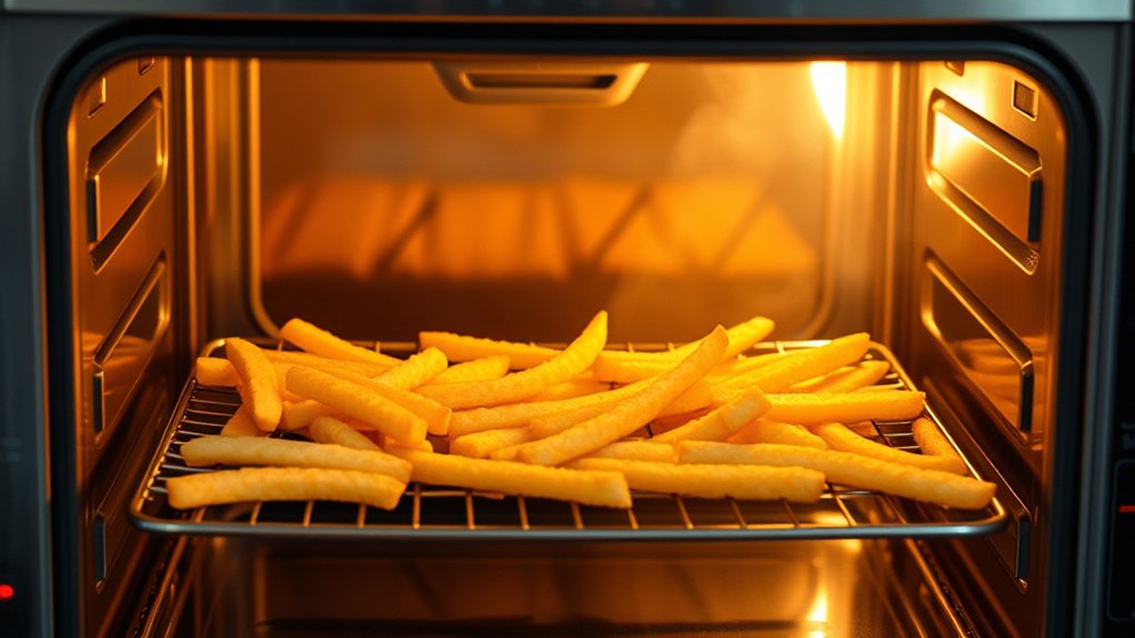 reheat fries in oven