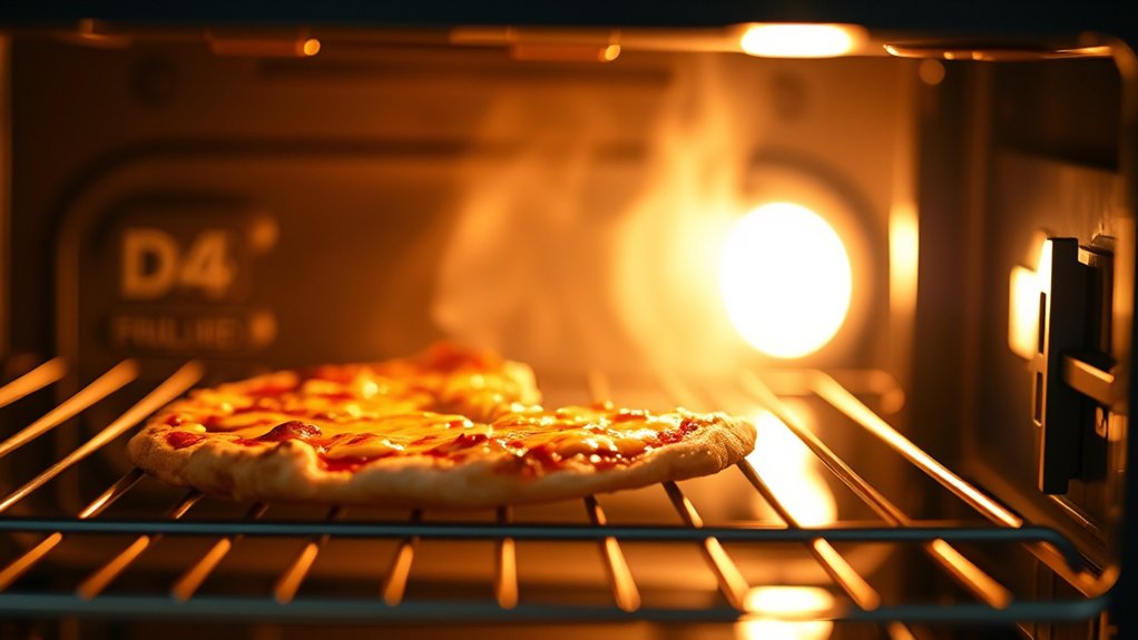 reheat pizza using oven method