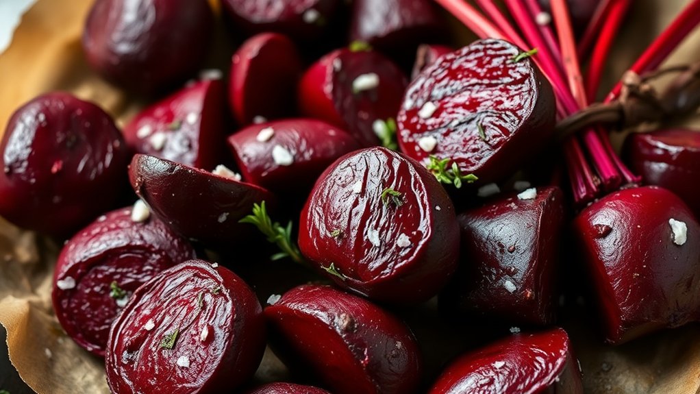 roast beets in oven