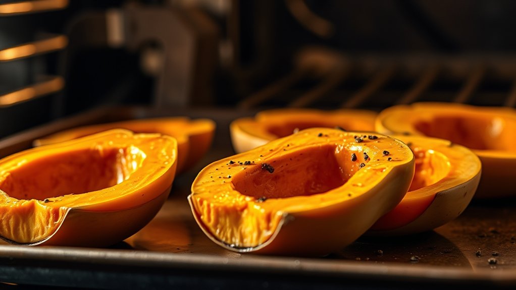 roast butternut squash at 400f
