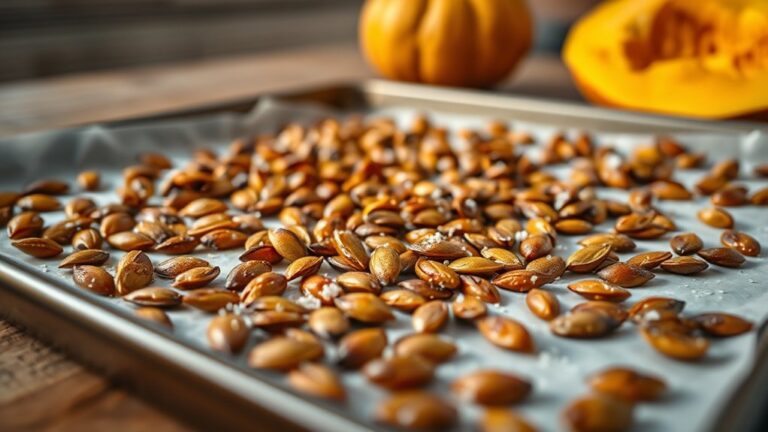 roast pumpkin seeds in oven