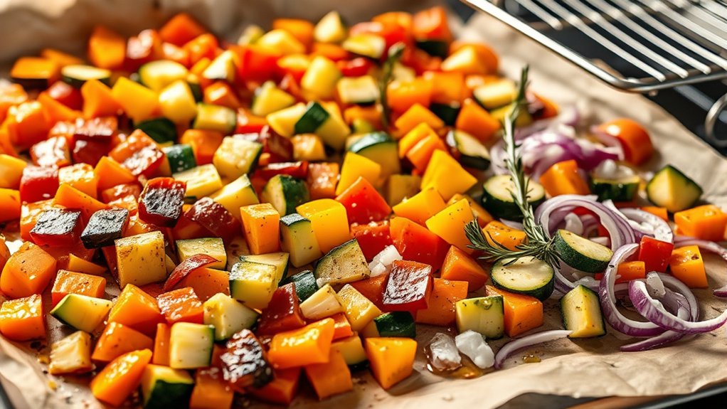 roast vegetables in the oven