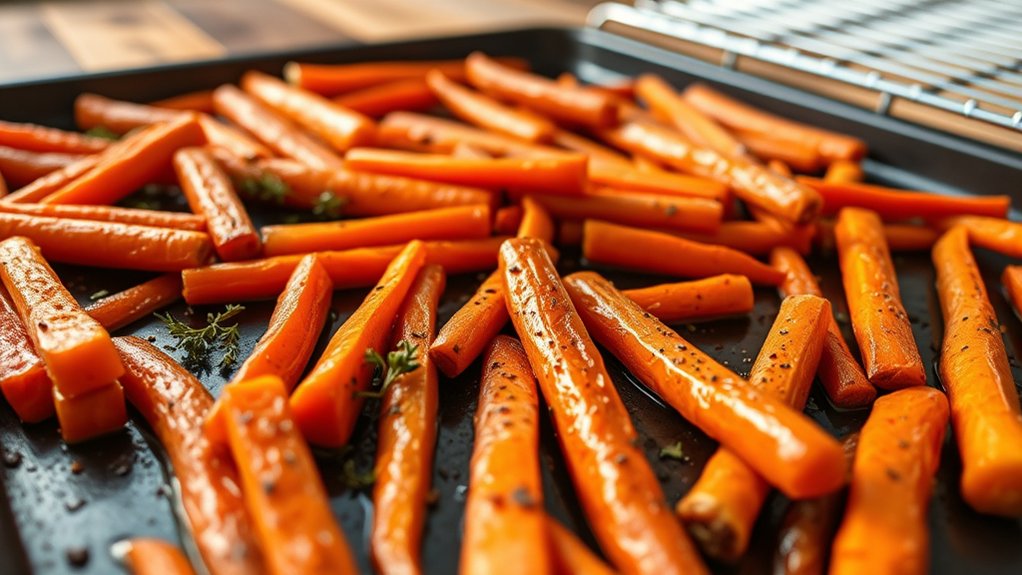 roasted carrots with caramelized edges