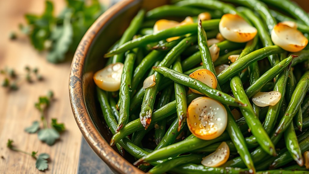roasted green beans recipe