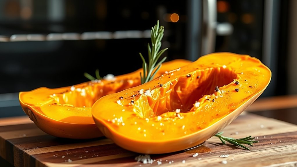 season squash with balanced spices