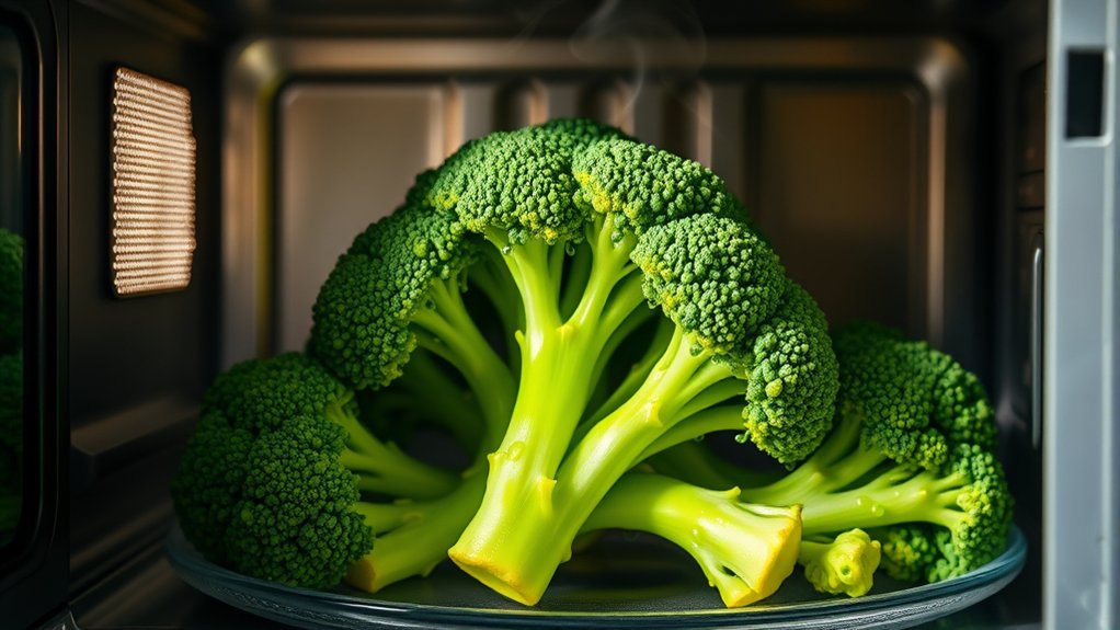 shorter heating preserves nutrients