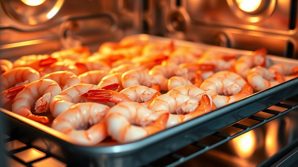 shrimp opaque firm curled doneness