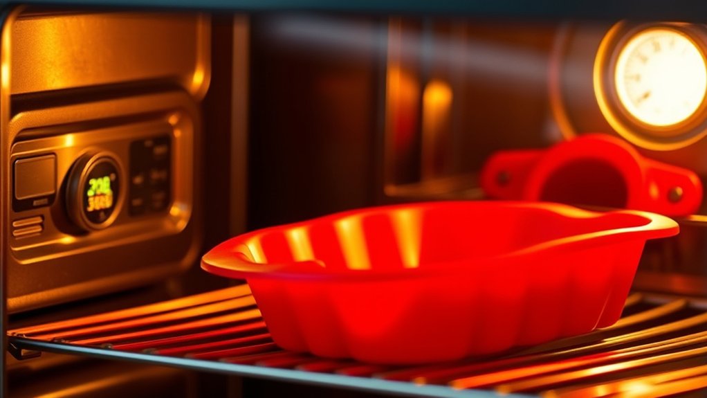 silicone heat limit warning