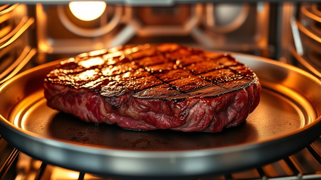 skirt steak cooks quickly thermometer