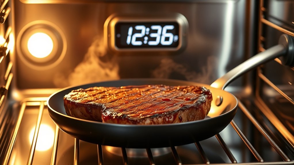 steak oven times by doneness