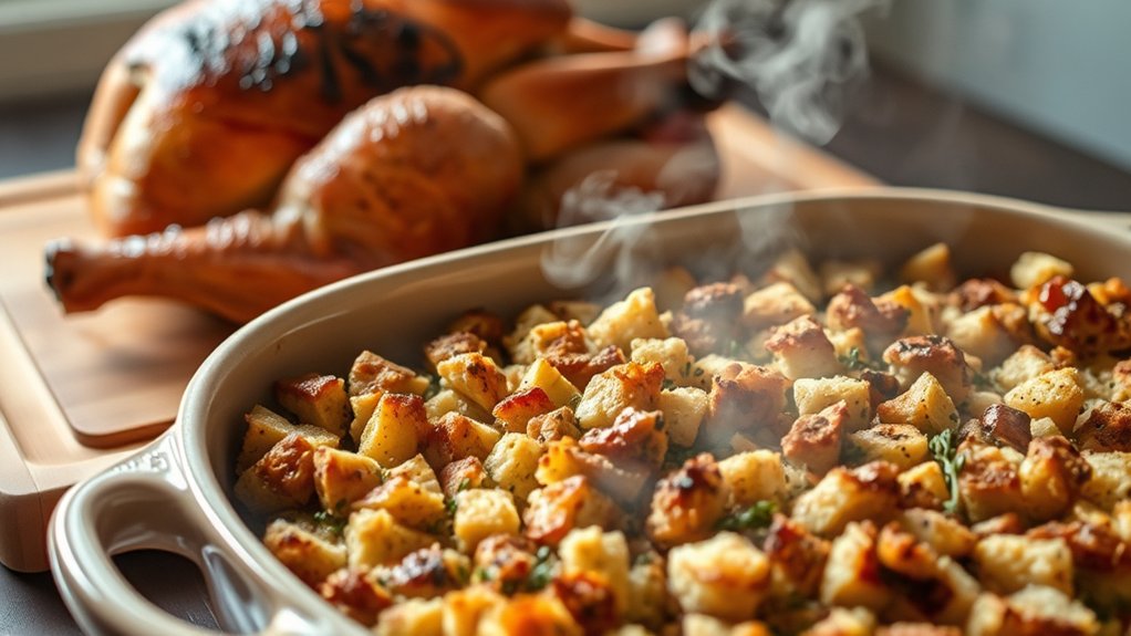 stuffing dish for faster cooking
