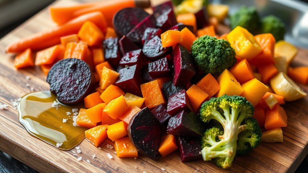 sturdy sweet vegetables roast beautifully