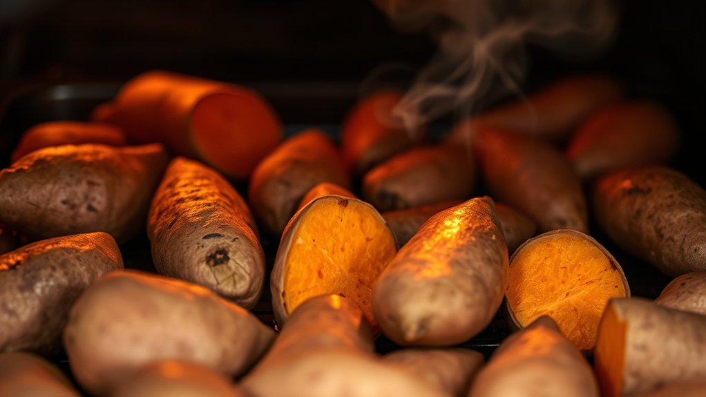 sweet potatoes bake by weight