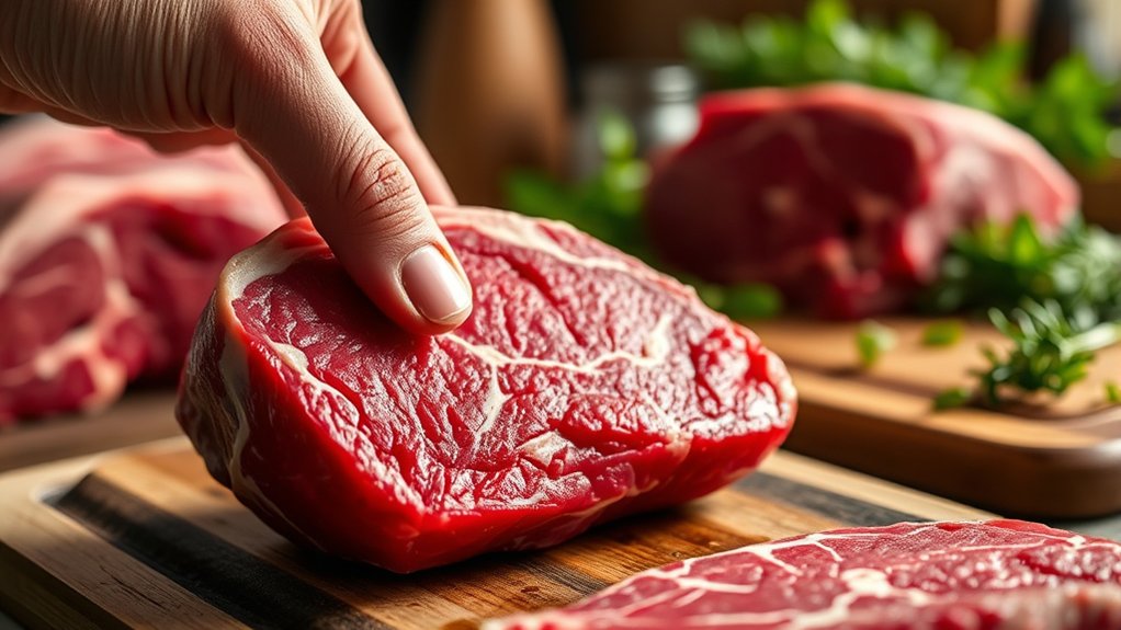 thick well marbled center cut sirloin
