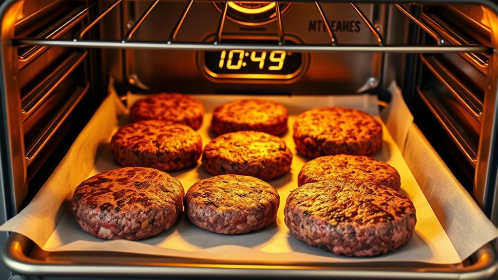 three quarter inch thick patties cook evenly