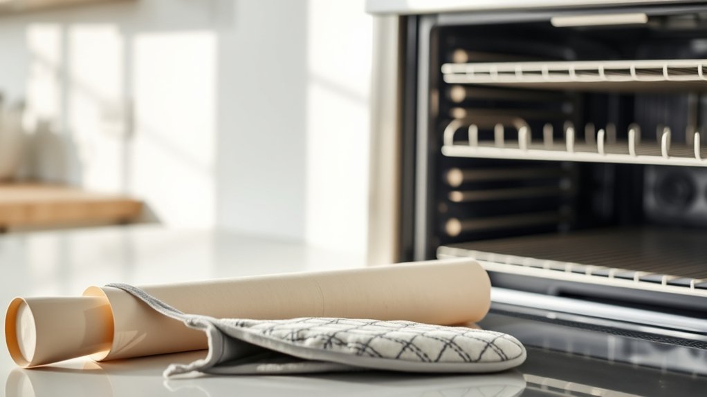wax paper is not oven safe