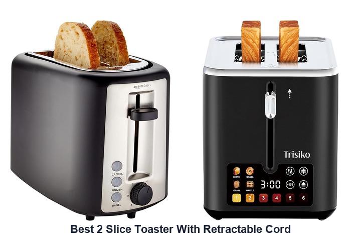 best 2 slice toaster with retractable cord​