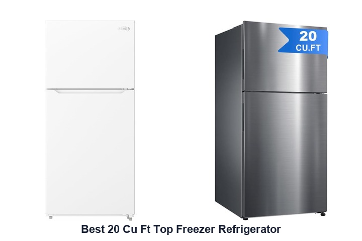 best 20 cu ft top freezer refrigerator