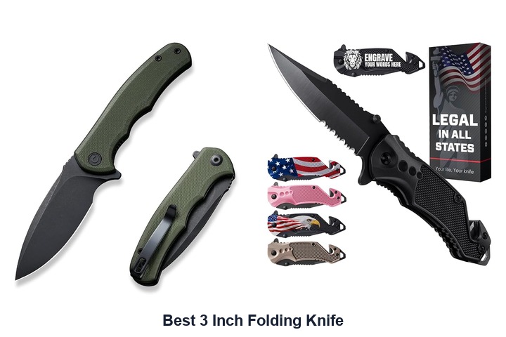 best 3 inch folding knife​