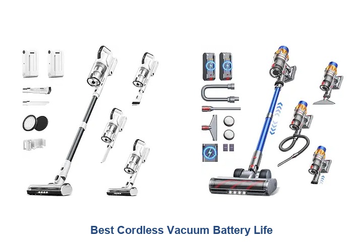 best cordless vacuum battery life