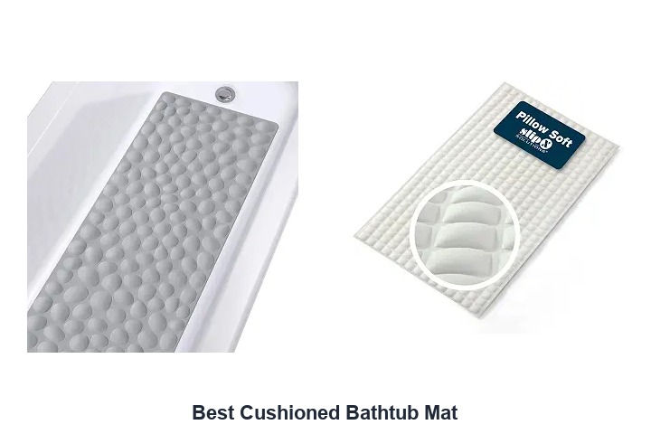best cushioned bathtub mat