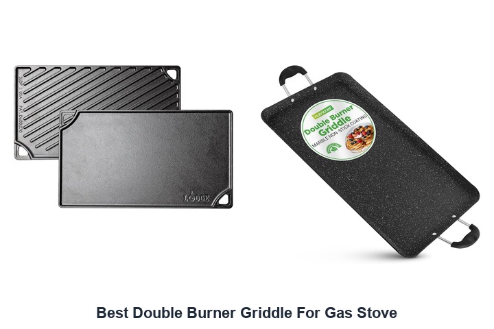 best double burner griddle for gas stove​