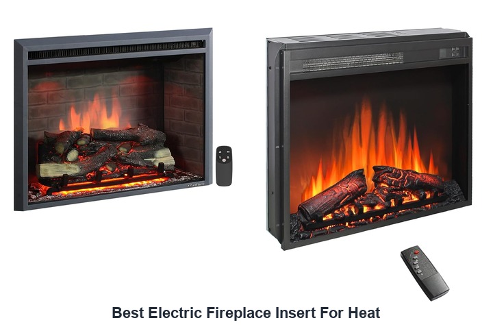 best electric fireplace insert for heat
