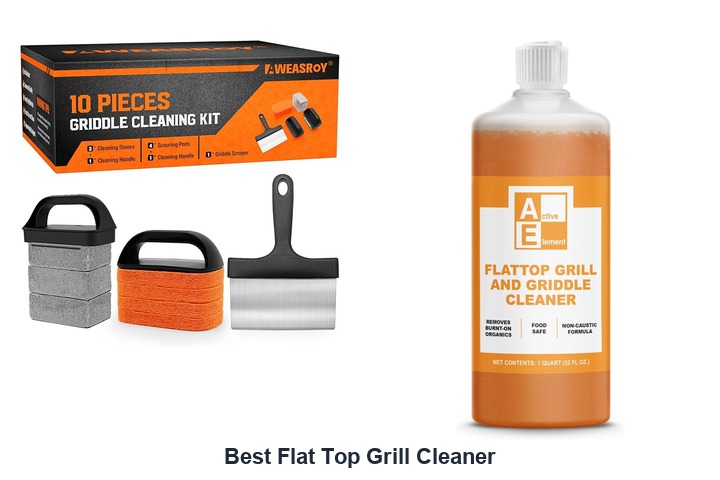 best flat top grill cleaner