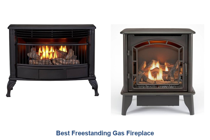 best freestanding gas fireplace