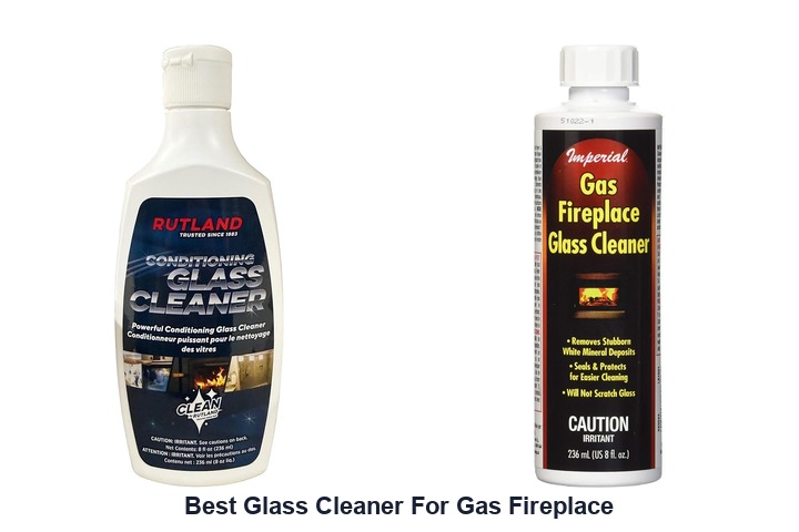 best glass cleaner for gas fireplace
