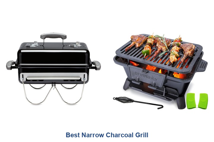 best narrow charcoal grill