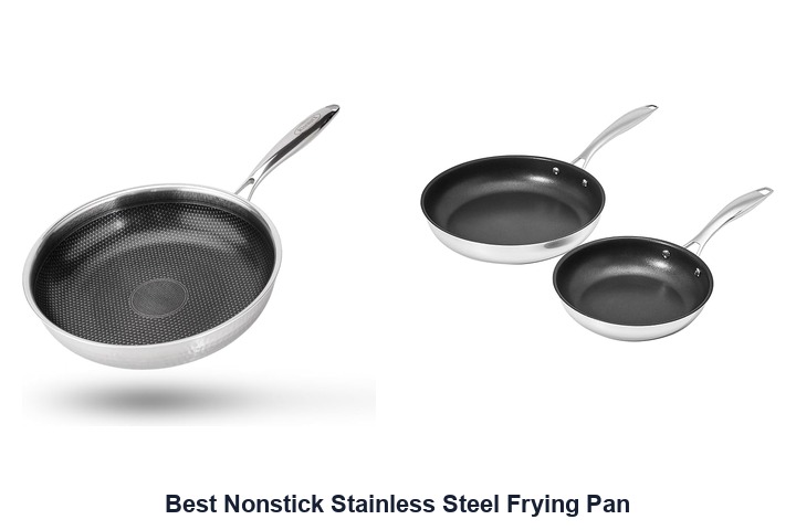 best nonstick stainless steel frying pan​