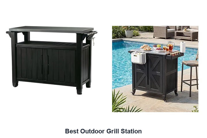 best outdoor grill station