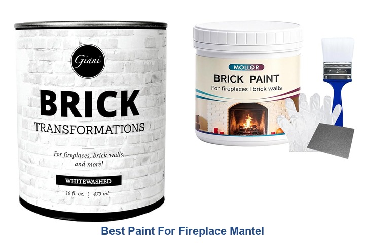 best paint for fireplace mantel