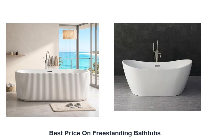 best price on freestanding bathtubs