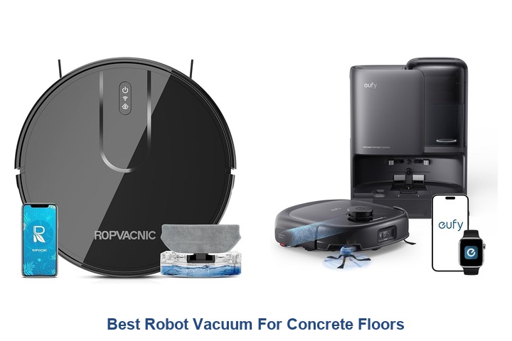 best robot vacuum for concrete floors