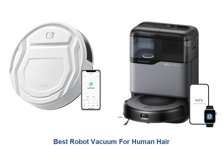 best robot vacuum for human hair