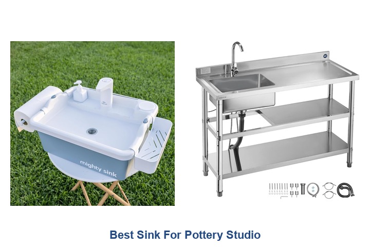best sink for pottery studio